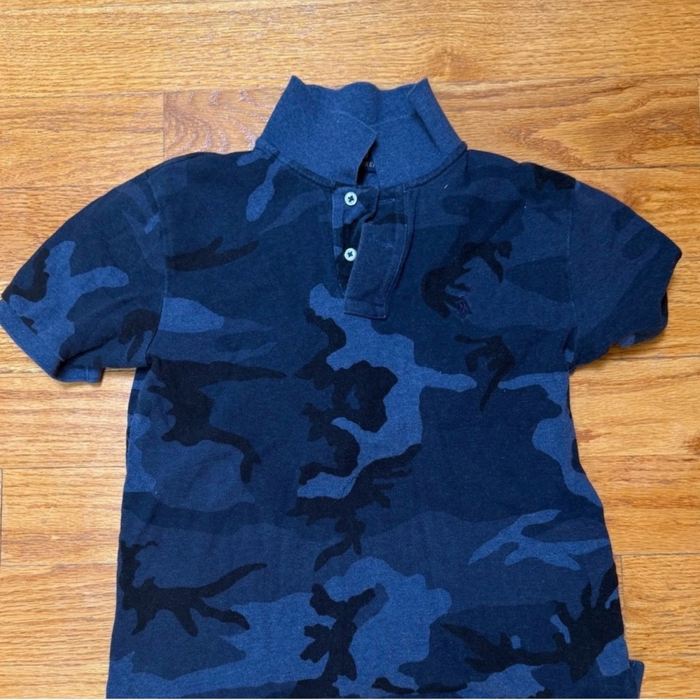 💜Polo by Ralph Lauren Blue Camouflage Polo Shirt